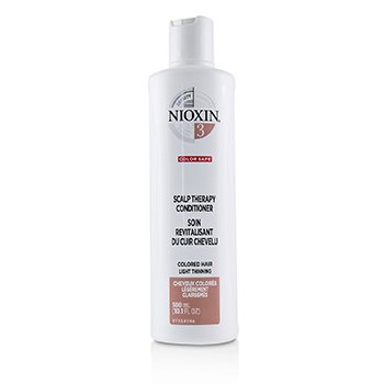Nioxin Density System 3 Scalp Therapy Conditioner (Colored Hair, Light Thinning, Color Safe) (Random Packaging)