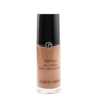 Giorgio Armani Fluid Sheer Glow Enhancer (Mini) - # 11 Peach (Unboxed)