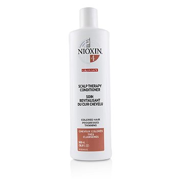 Nioxin Density System 4 Scalp Therapy Conditioner (Colored Hair, Progressed Thinning, Color Safe)  (Random Packaging)